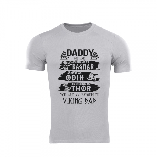 RUGEVIT ФУТБОЛКА YOU ARE MY FAVOURITE VIKING DAD COOLMAX GREY